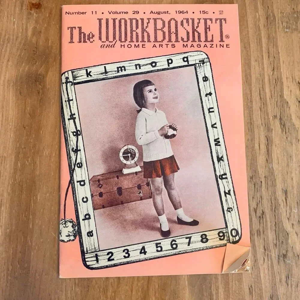 The Workbasket & Home Arts Magazine Paperback Vintage Lot of 7 1960s MCM